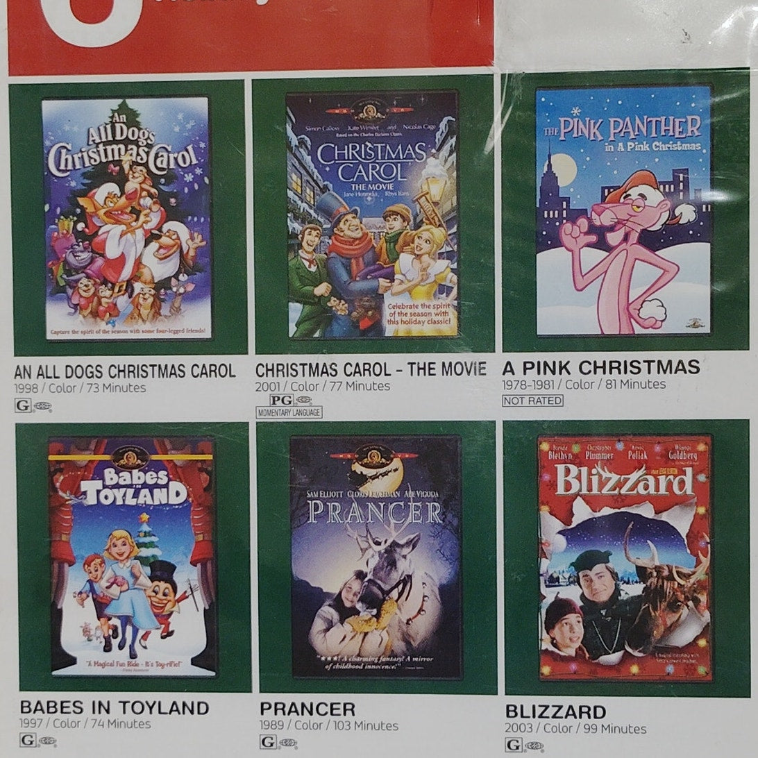 MGM Movie Collection: Holiday 6-Pack Vol.1 (DVD, 2010) Family-Friendly Christmas