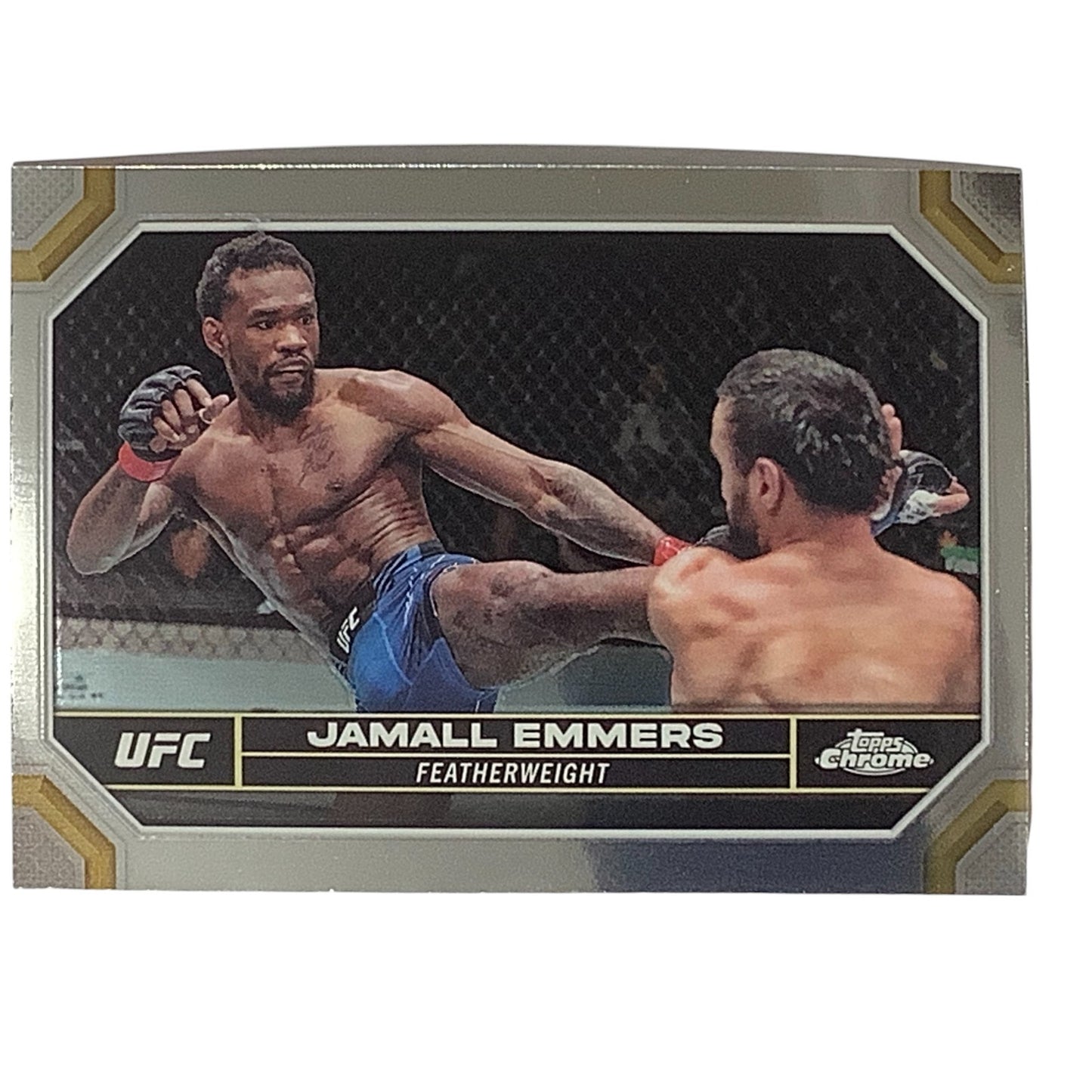 Jamall Emmers, Featherweight, UFC Card 90, 2024 Topps Chrome UFC, NM+