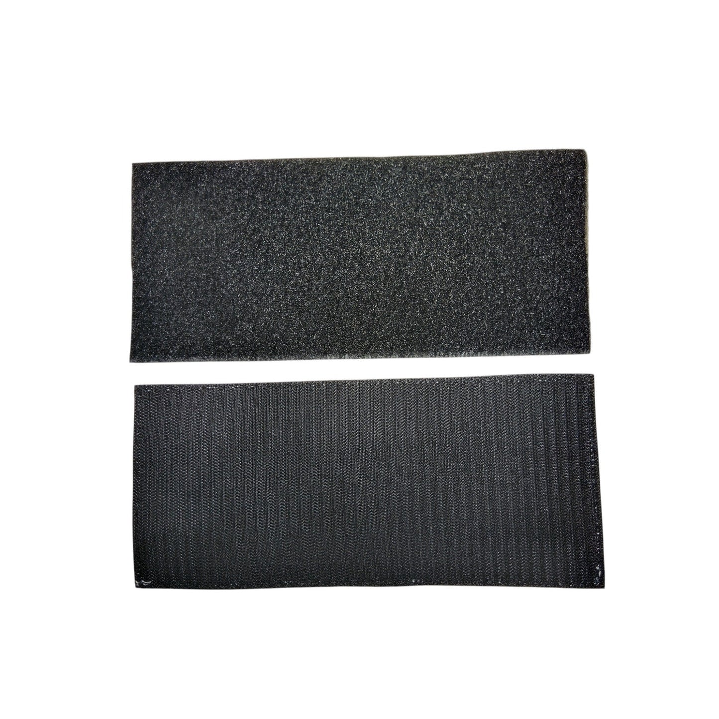 Patch “SECURITY”  9" × 4"  Hook & Loop Backing with Sew-On Panel – Tactical ID Badge – Black/White