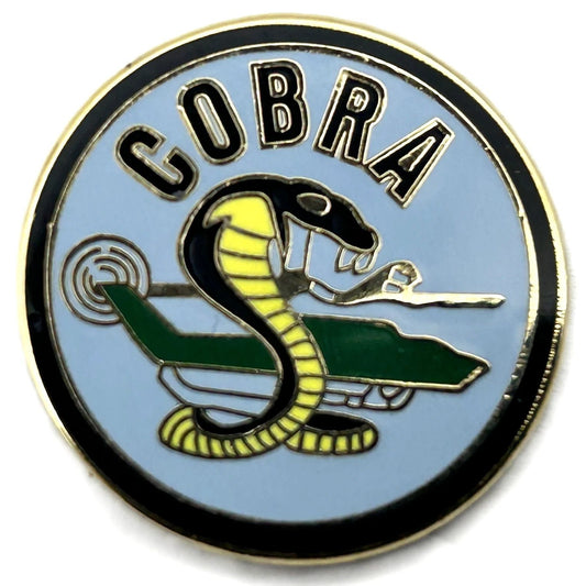 COBRA AH‑1 Helicopter Emblem Hat Lapel Pin 7/8"