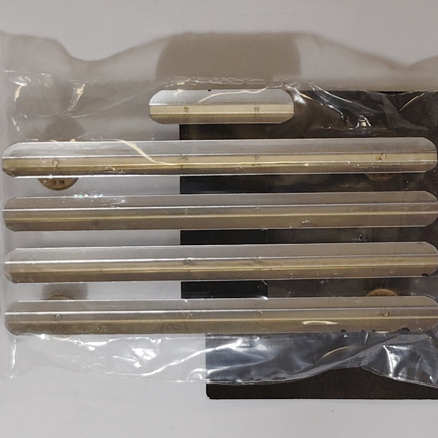 Mounting Rack Bar - 13 Ribbons 3/3/3/3/1 Centered w/ 1/8" Gap, No-Shine Insignia