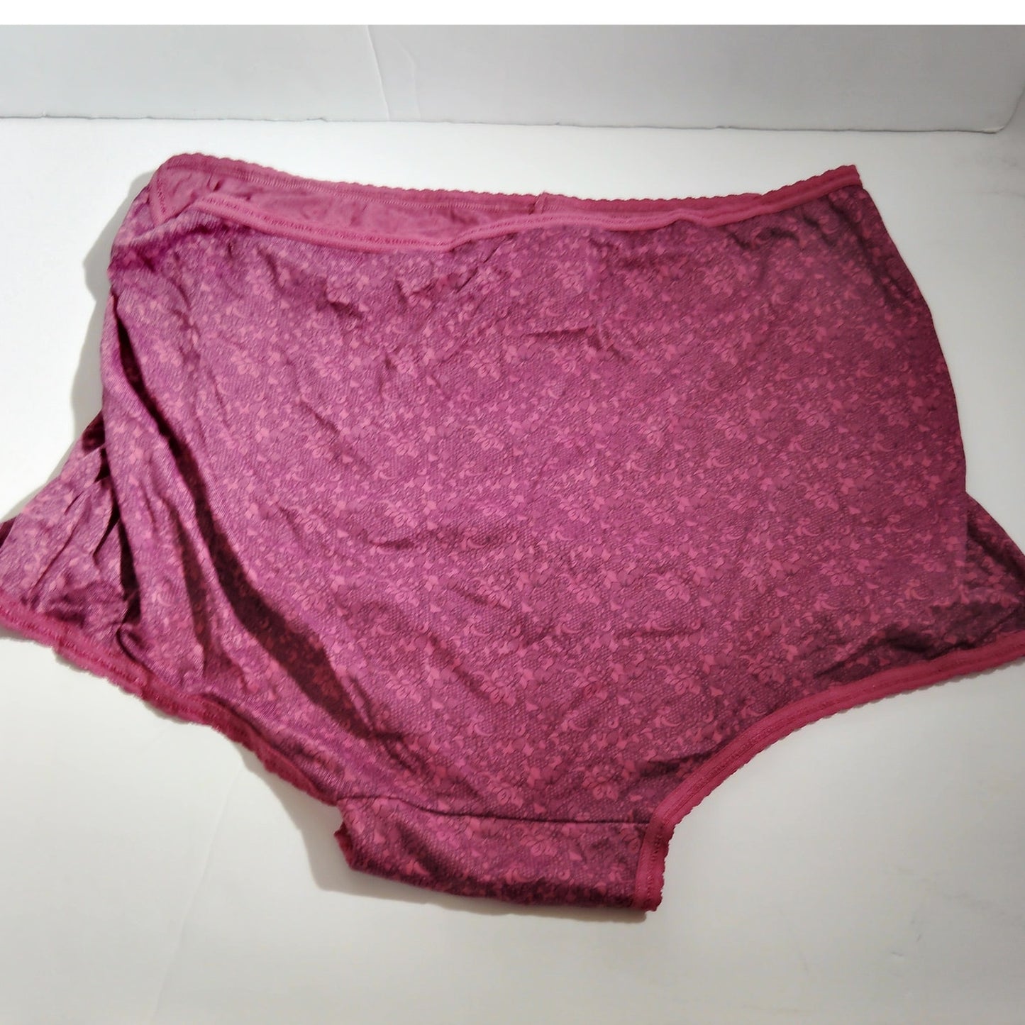 Bali A633 Skimp Skamp Brief Panty 3‑Pack Nude Navy Lace Size 4X/11