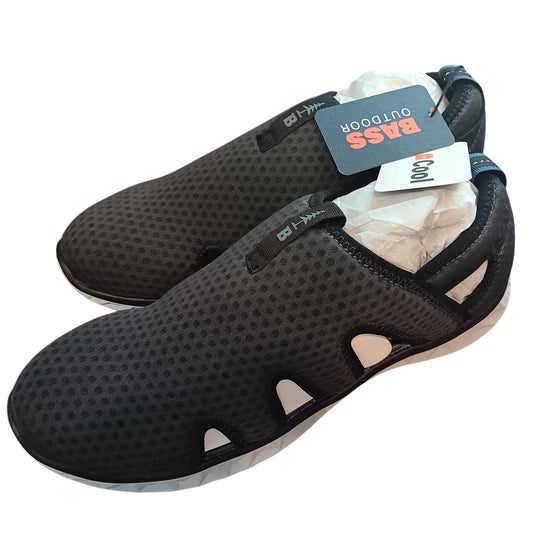 BASS OUTDOOR Men's HEX MESH Vent Hiking Shoe, Asphalt, 8.5 (LW Trail Grip, NIP)