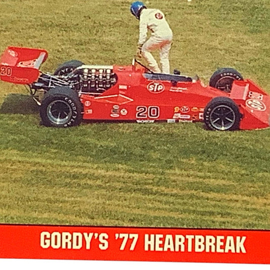 1977 Gordon Johncock's Heartbreak at Indy 500, 1992 Legends of Indy, #89, NM+