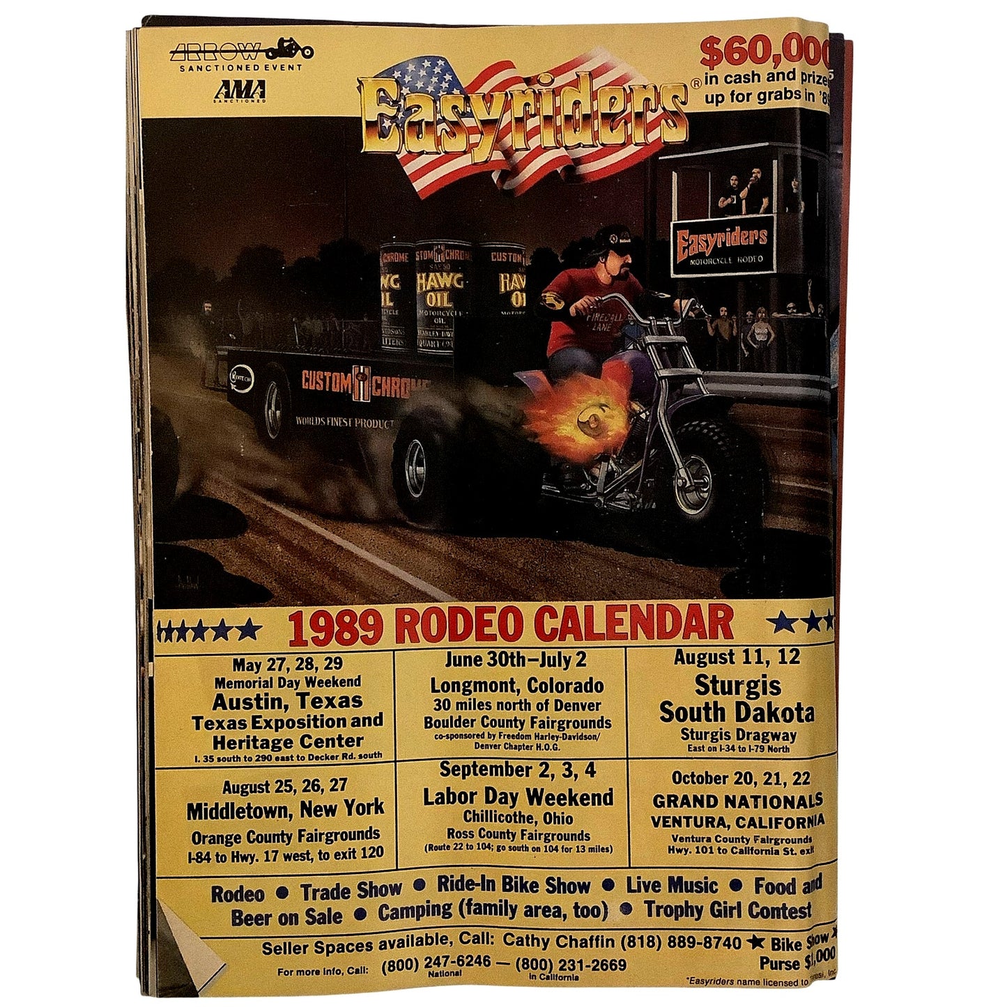 Vintage Easyriders, In The Wind #35, Vintage September 1989