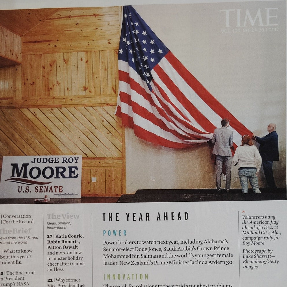 TIME Magazine Dec 25 2017 Jan 1 2018 Year Ahead Double Issue Wrinkle in Time