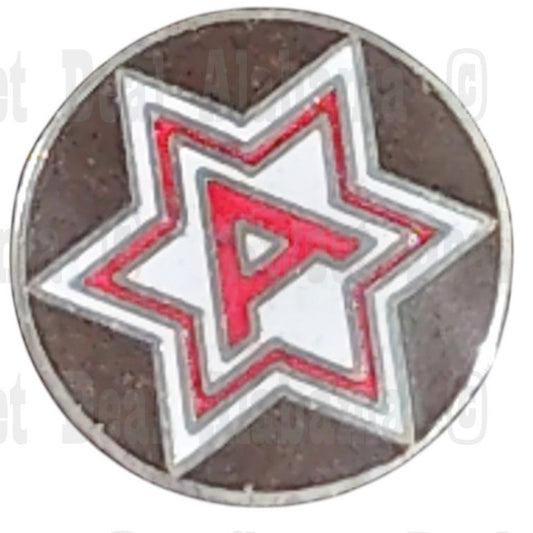 6th Army DUI Hat, Vest, Lapel or Brooch Collectors Pin 7/8"D