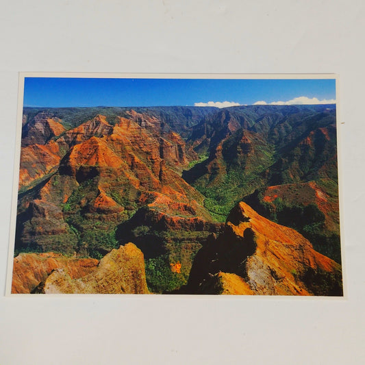 VTG Waimea Canyon Kauai Hawaii Postcard 2004 Hawaiian Resources NOS