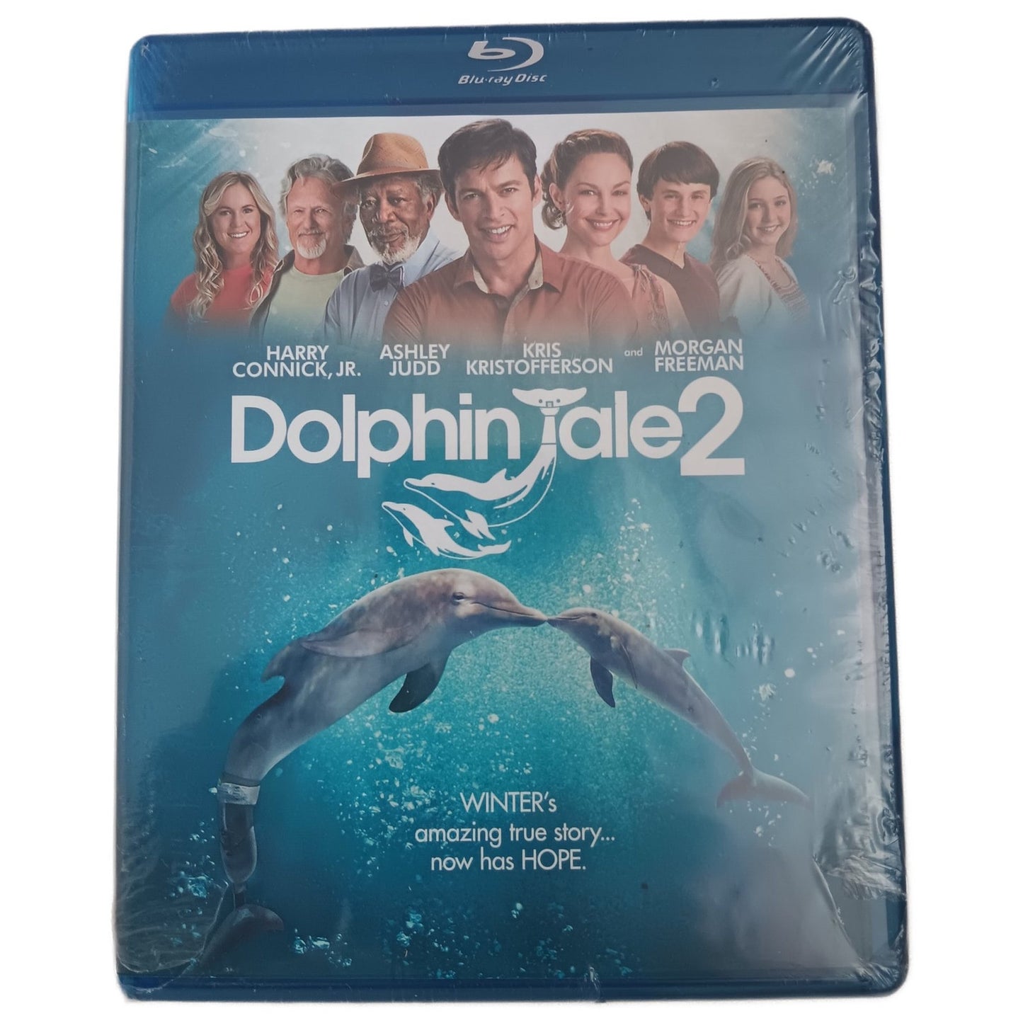 Dolphin Tale 2 - Blu-ray, 2014 Family Drama, Morgan Freeman, Harry Connick Jr.