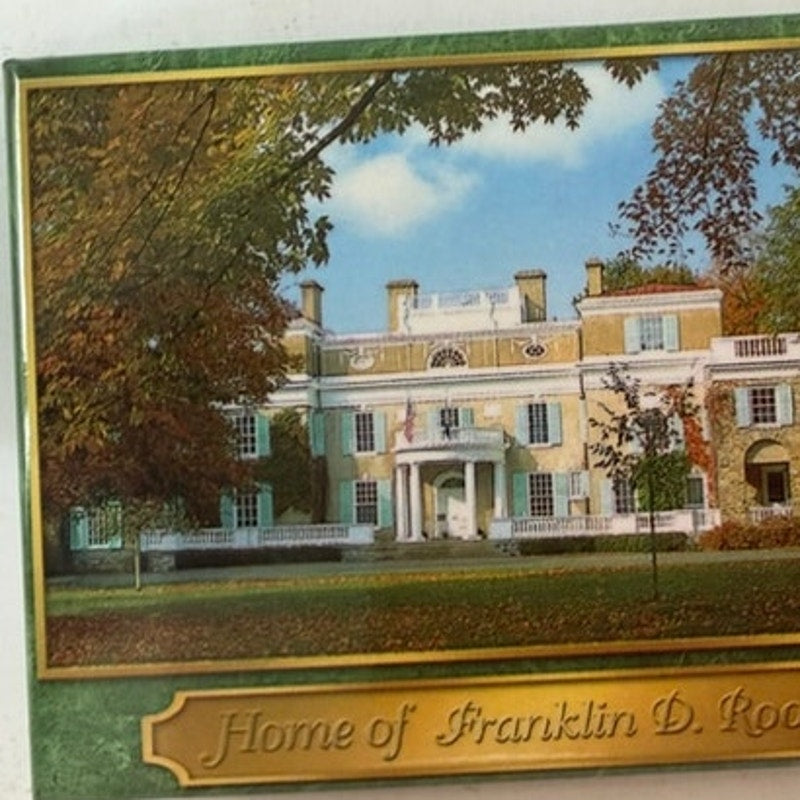 FDR Home Springwood Hyde Park NY Photo Magnet National Historic Site 3‑5/8"
