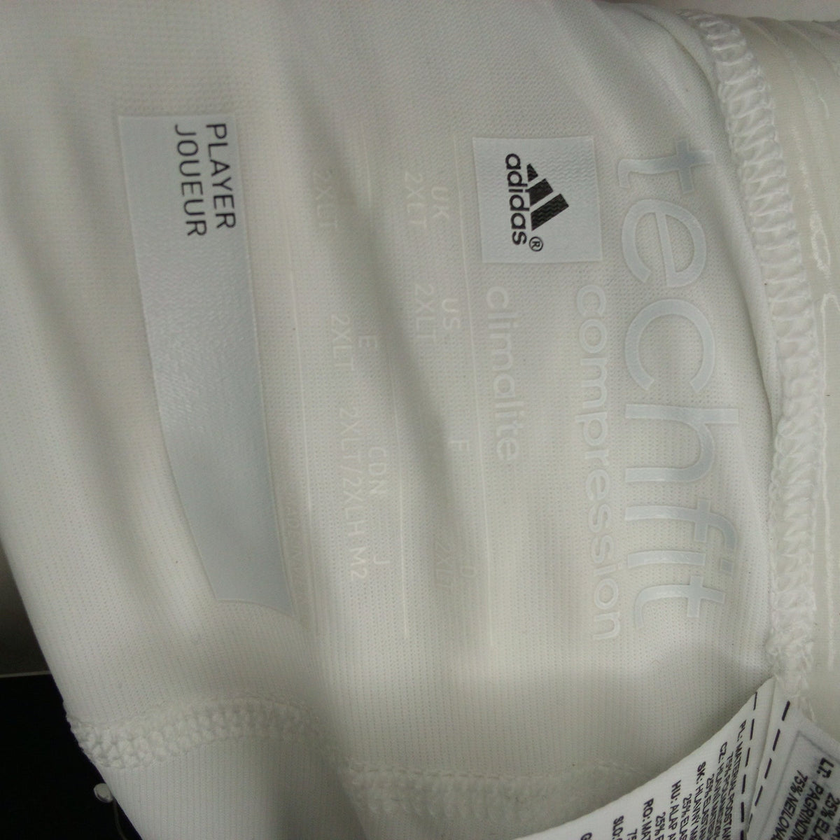 adidas Techfit Padded Compression White 2XL Knee Pad
