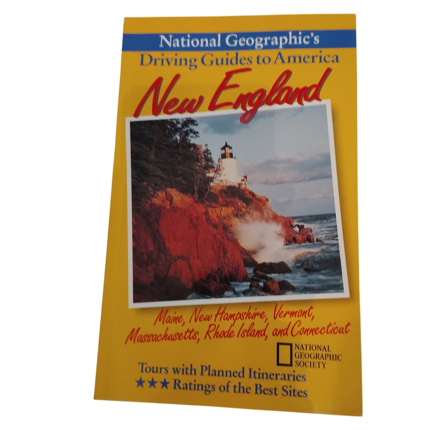 National Geographic Driving Guide to America: New England - Vintage 1996 Edition