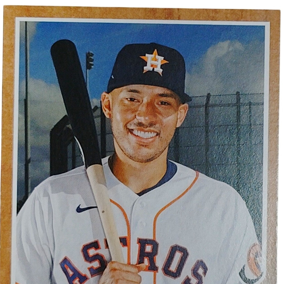 2021 Topps Carlos Correa #61 Astros SS All Star Fan Favorite Houston Star VG/EX