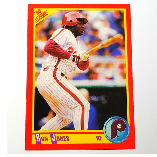1990 Score Ron Jones #364 Philadelphia Phillies Outfielder MLB Baseball EX