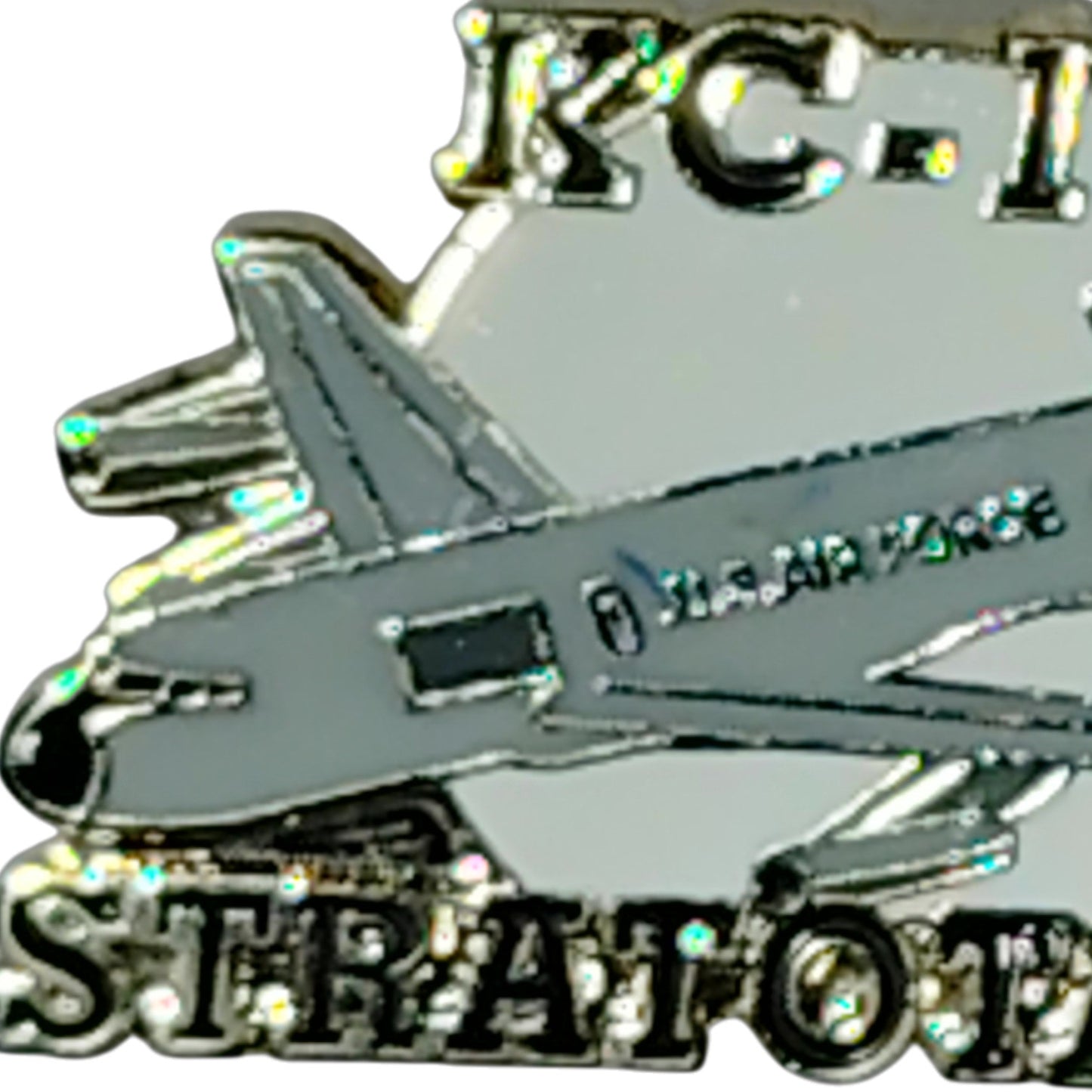 Stratotanker KC-135 Aircraft, Collector's Hat, Lapel, Brooch Pin 1-1/2"W x 1"H