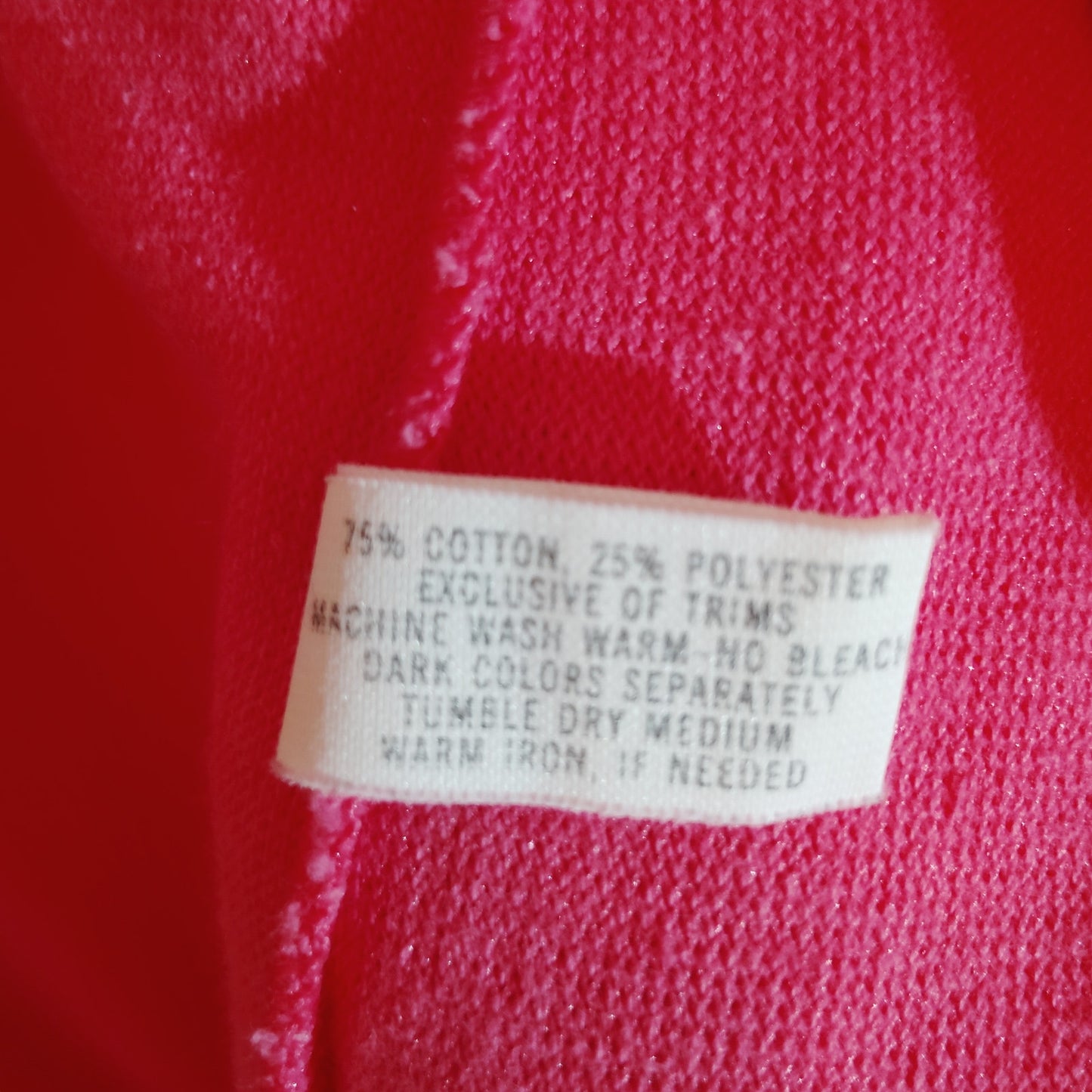 Vintage Shadowline Terry Cloth Robe Pink Embroidered Parrot Snaps Medium