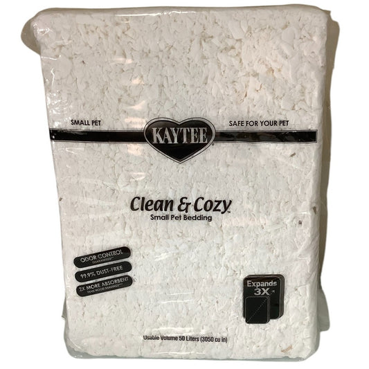 Kaytee Clean & Cozy Small Animal Bedding, 50-Liter, NIP