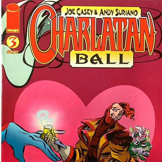Charlatan #3, Bliss at the Ball, Aug 2008, NM 9.4, Image Comics