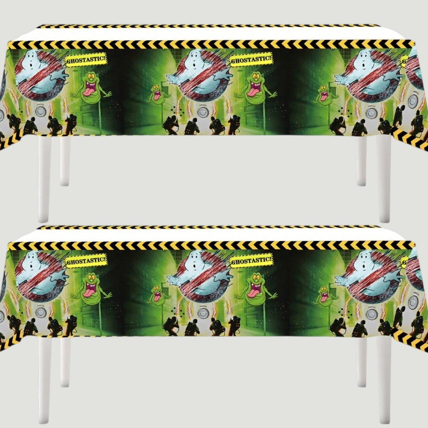 Ghostbusters Tablecloths 2‑Pack 42.5" × 70.8" Party Decoration