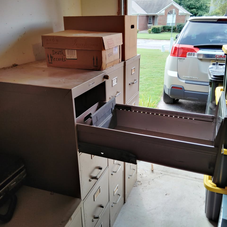 LOCAL PICKUP ONLY - HD Metal 4 Drawer Filing Cabinets Letter Size Deep Drawers