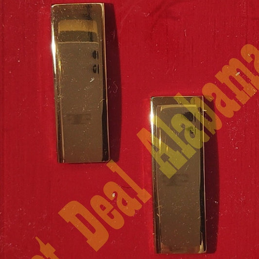 Vanguard Insignia Pin Set: Second Lieutenant 1-1/8" x 5/16" (Coat Rank Device)
