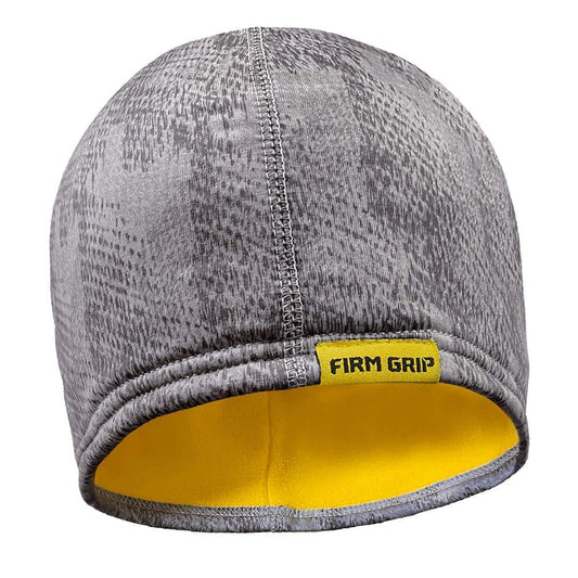 Firm Grip Men's Gray Camouflaged Performance Beanie Hat, Cap, Poly/Spandex Blend