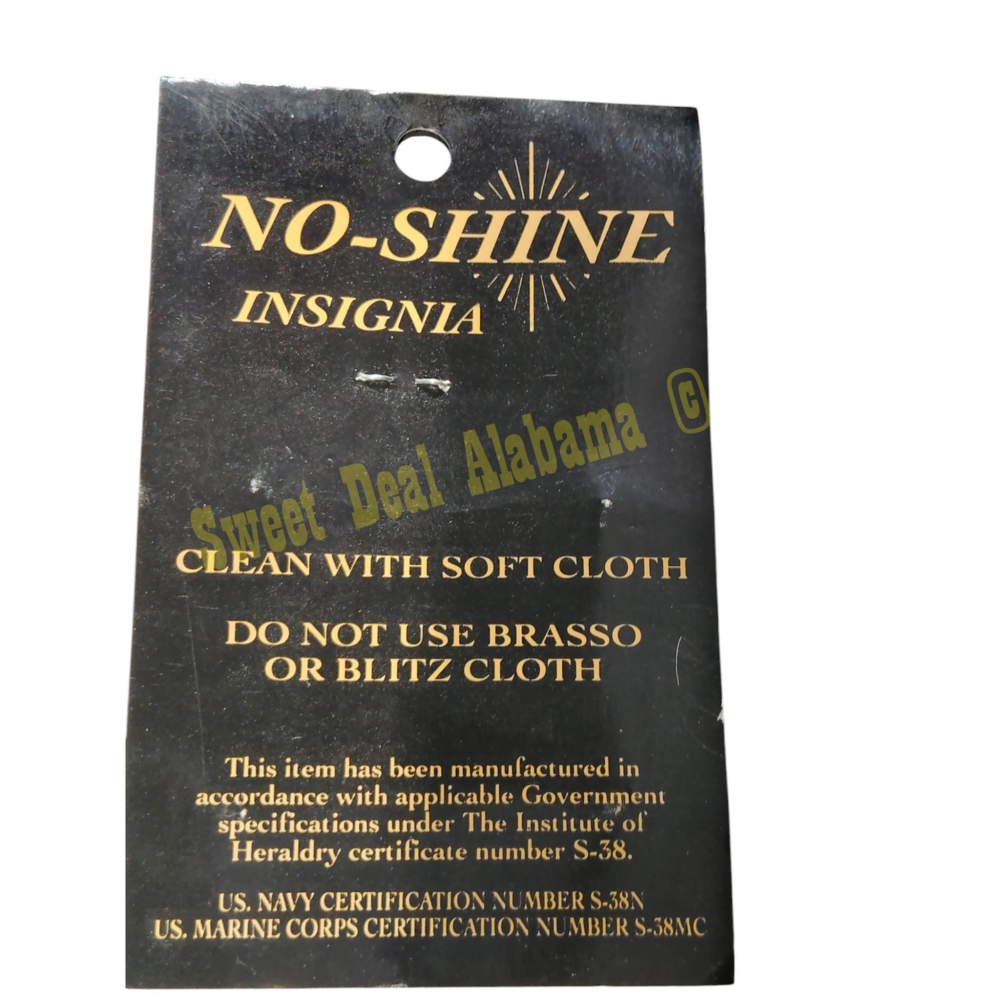Mounting Rack, Bar for 13 Miniature Medals (4/4/4/1) by No-Shine Insignia
