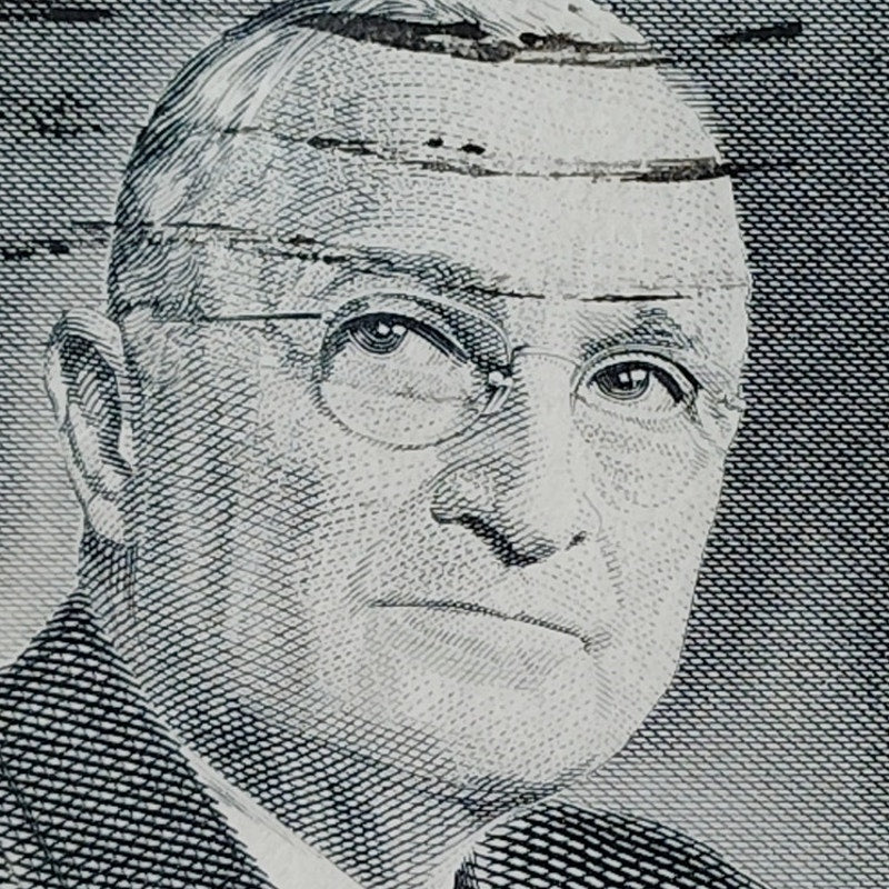 1973 US Postage Stamp Scott #1499 8c Harry S. Truman President Used Canceled