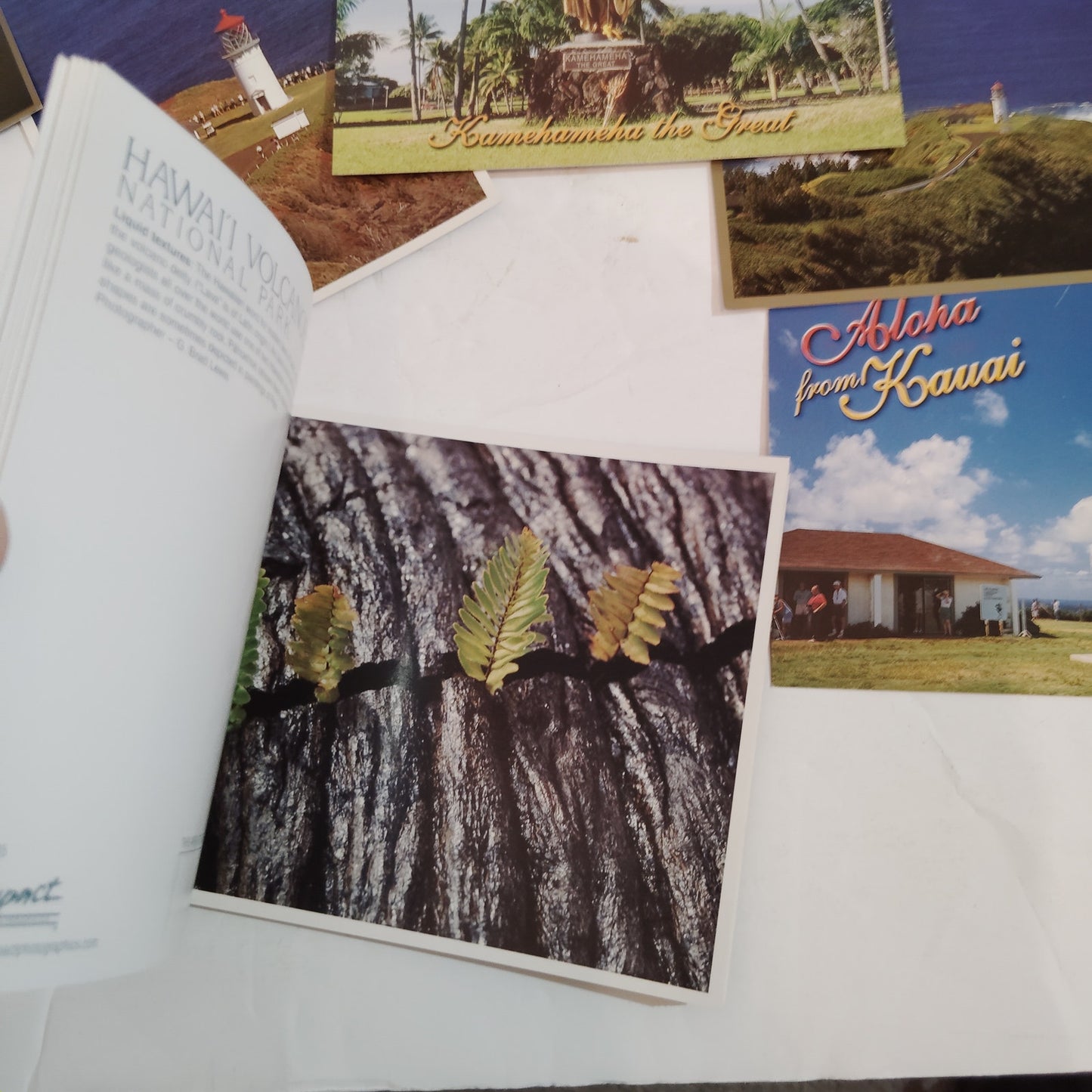 Vintage 2008 Hawaii Postcard Collection & Souvenir Postcard Book - 33 Unique Pcs