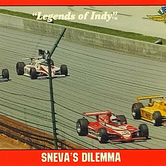 1983 Tom Sneva's Dilemma at Indianapolis 500, 1992 Legends of Indy, Card 78 NM+