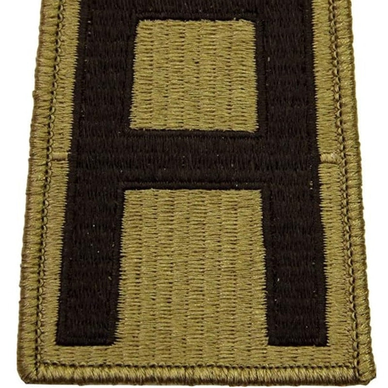 US Army First Army Patch Scorpion OCP Sew‑On 3‑3/8" × 2‑3/8"