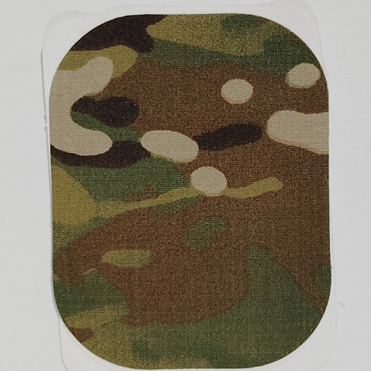 Vintage SOT Source One Tactical Patch 4" x 3" Peel & Stick Woodland Camouflage
