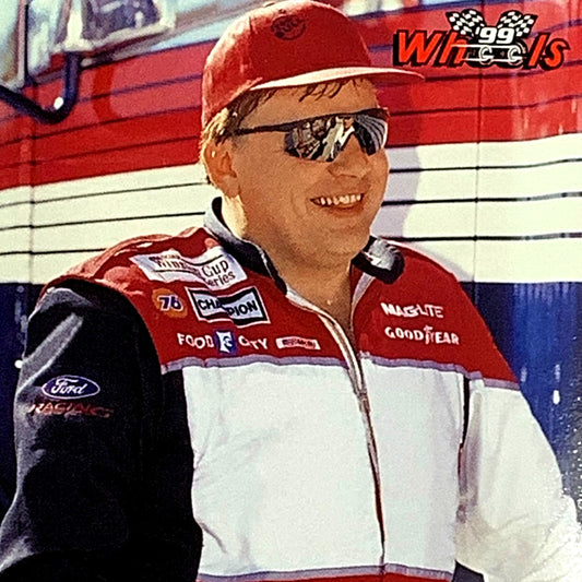 Jimmy Spencer, Travis Carter Racing Card 32, 1999 Wheels NASCAR Winston Cup, NM+