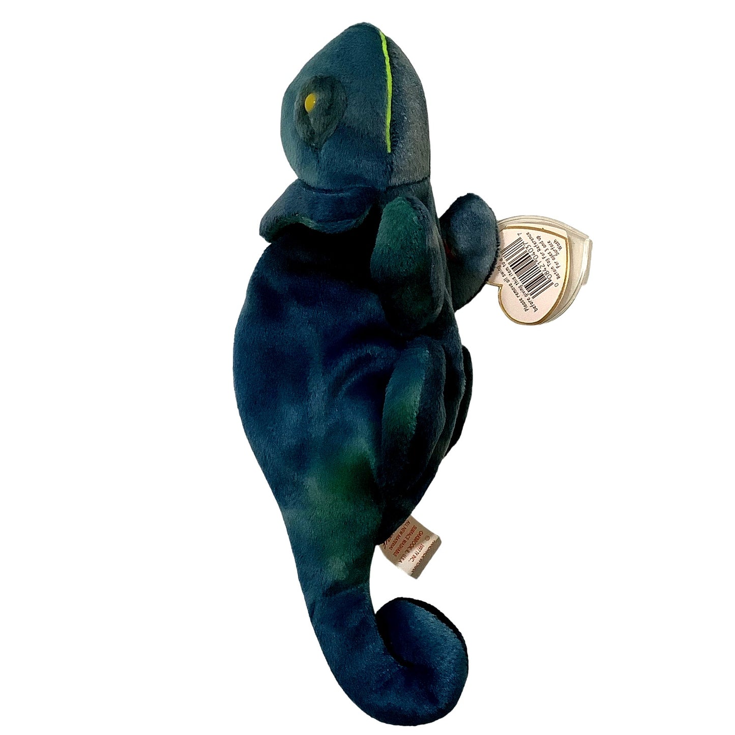 Ty Beanie Baby - Rainbow the Chameleon, MWMT'S, Born 10/14/97, Retired 01/08/98