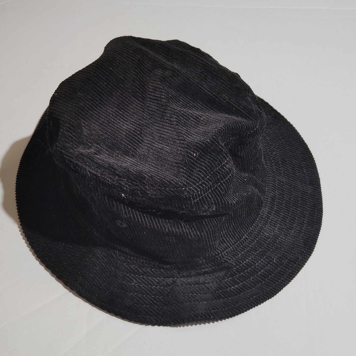 American Needle Corduroy Bucket Hat, Black, Size SM/MD, 80/20 Cotton/Poly