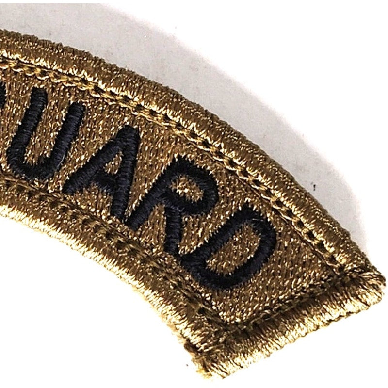 US Army Honor Guard Tab OCP 3‑1/4" × 1‑1/8" Hook‑Back + Sew‑On Loop