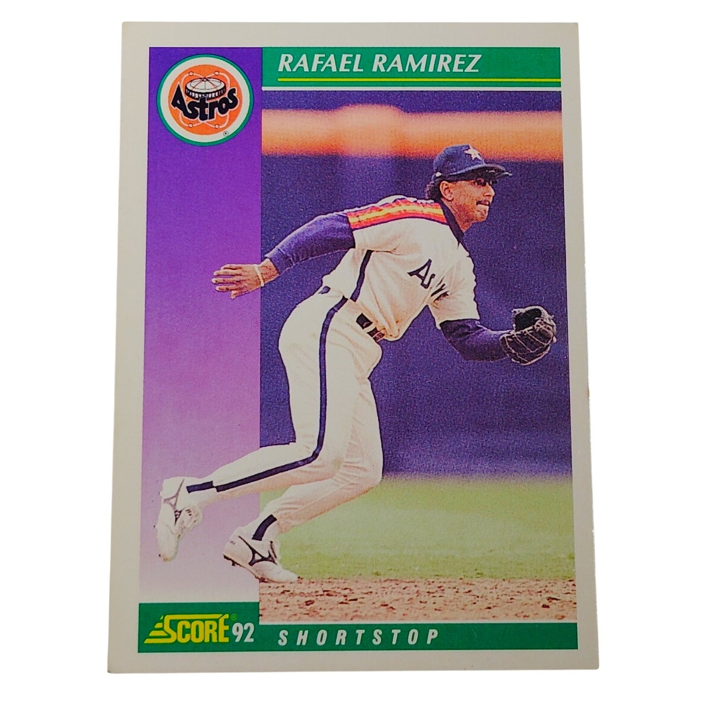 1992 Score Rafael Ramirez #388 Houston Astros Shortstop MLB Baseball NM