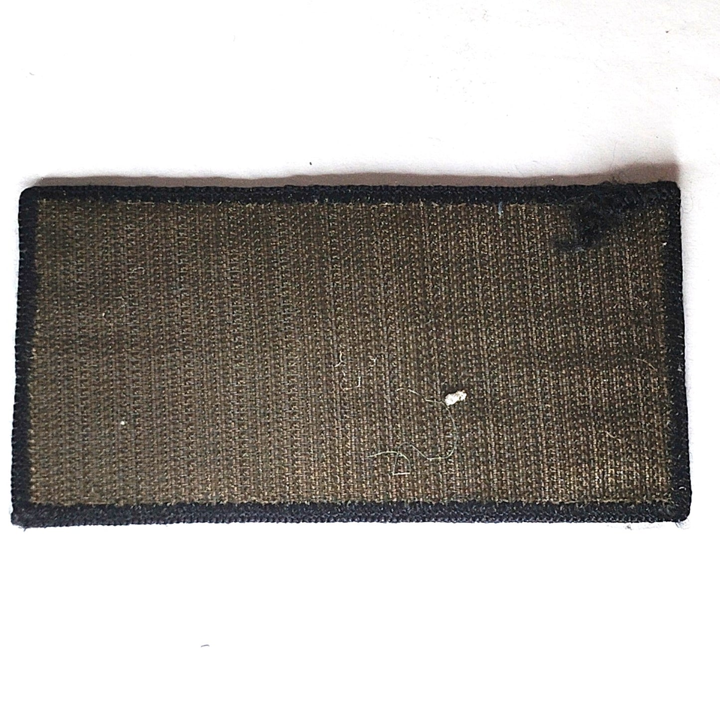 US Flag Patch Subdued Olive Green/Black 4" × 2" Reverse Hook Back Patch