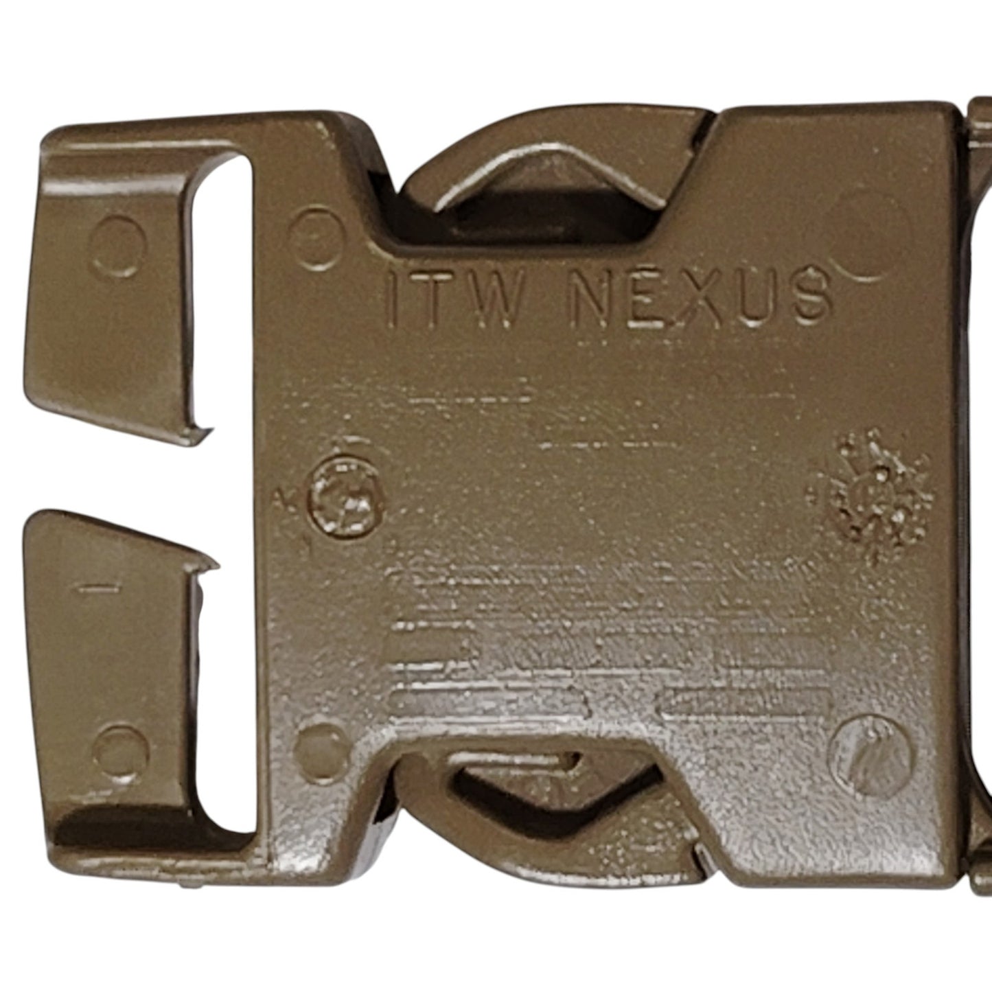 ITW Nexus Side-Release Buckles – 1½", Coyote, High-Strength Polymer, Qty 1 Set