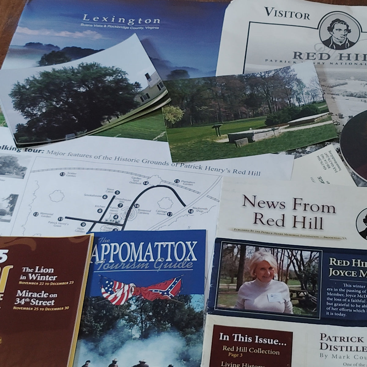 Abingdon VA 2005 Ephemera Lot - Shenandoah Valley & Barter Theatre Collectibles