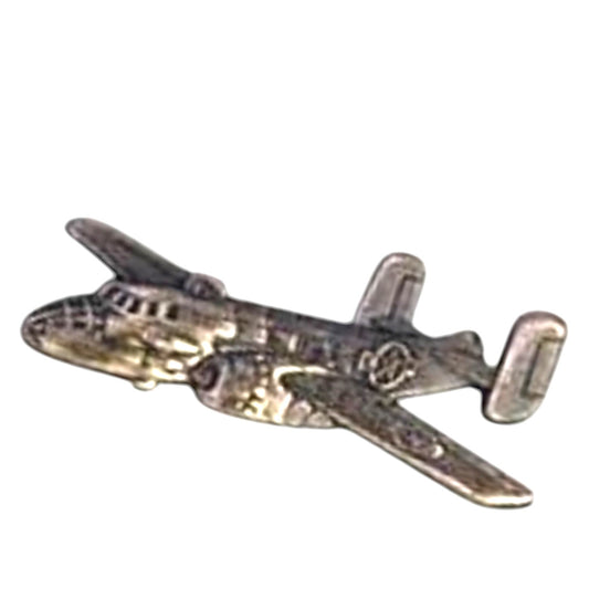 B-25 Mitchell Bomber Airplane Hat, Lapel or Brooch Collectors Pin 1-3/8" x 5/8"
