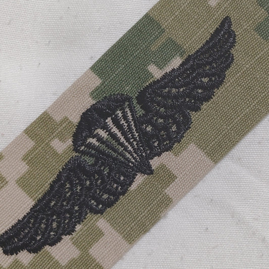 U.S. Army Parachutist Patch – OCP Scorpion W2 – 7.25" × 1.31" Sew‑On Tape