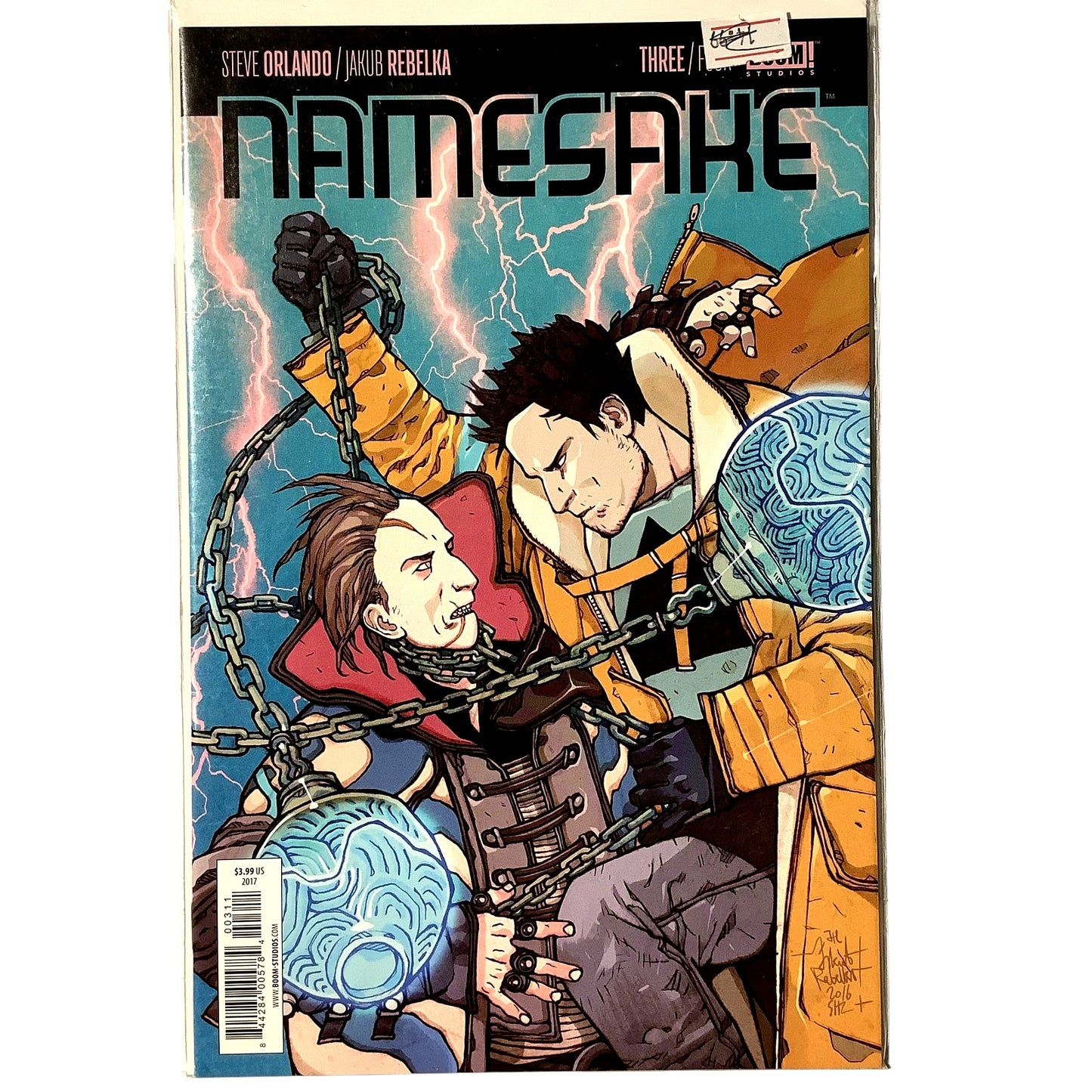 Boom! Studios Comics, Namesake #3, Jan. 2017, NM 9.4