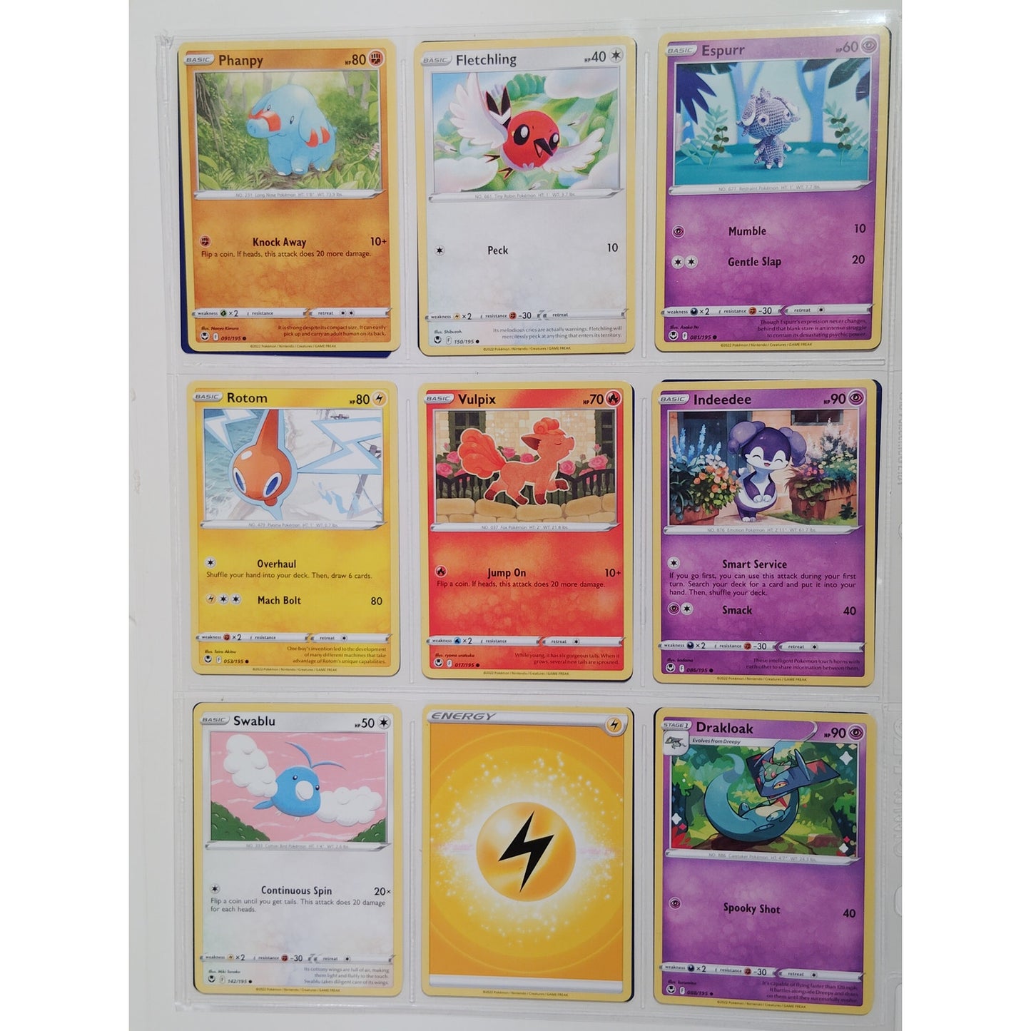 18 Random Pokémon Cards Pictured, Actual Photos Provided