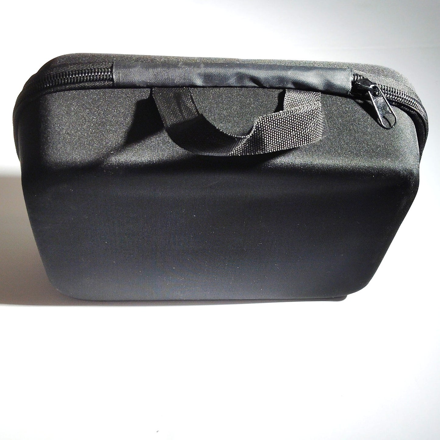 Black Soft Zipper Case – 9" x 7" x 3" Storage Bag w/ Mesh Pocket, New