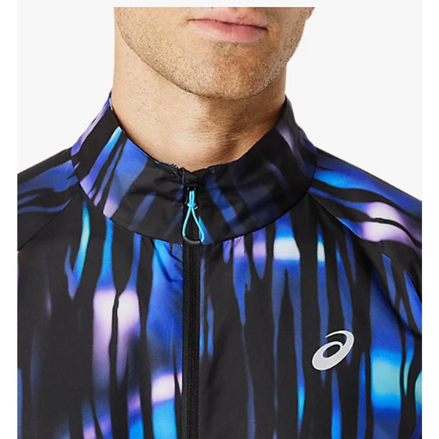 ASICS Road Lite‑Show Packable Jacket Men’s Medium Reflective Running Blue