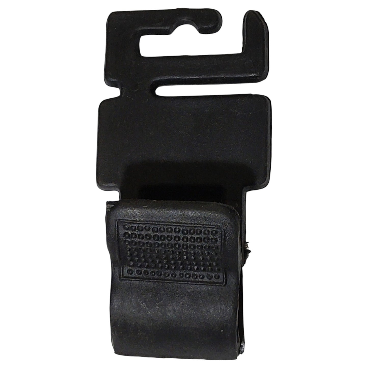 3pcs Heavy-Duty Black Plastic Adapter Clips – Pegboard Hook Compatible, Strong Grip, 1¾" x 3.75"