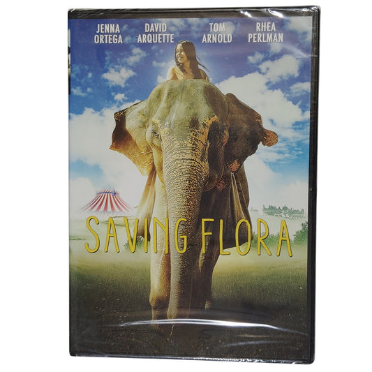 Saving Flora (2019) DVD – Family Drama Starring Jenna Ortega & David Arquette