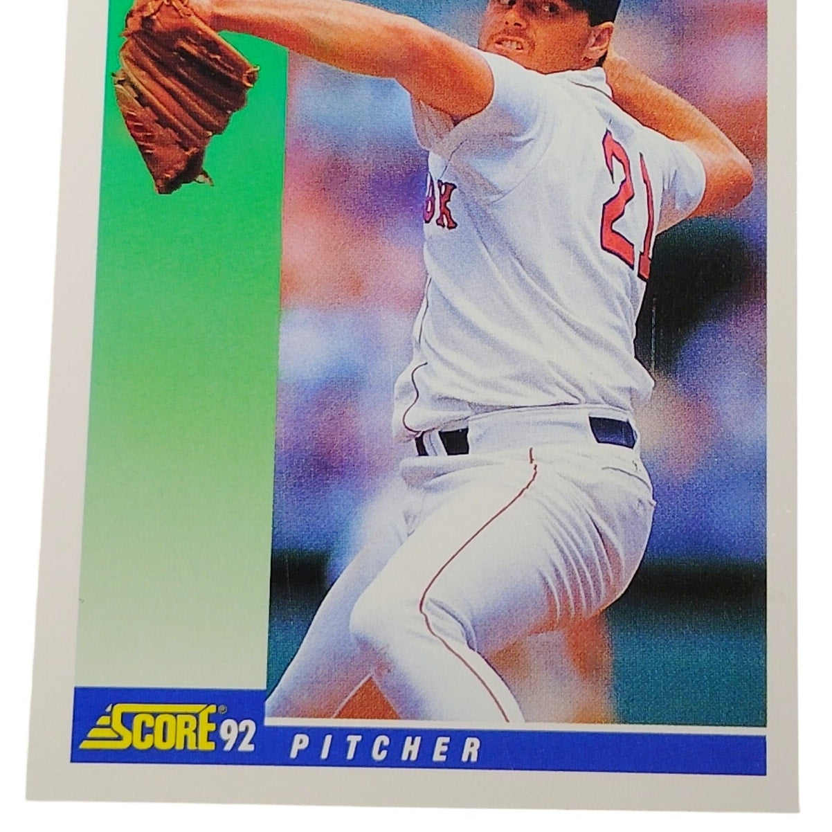1992 Score Roger Clemens #21 Boston Red Sox Pitcher MLB Baseball EX