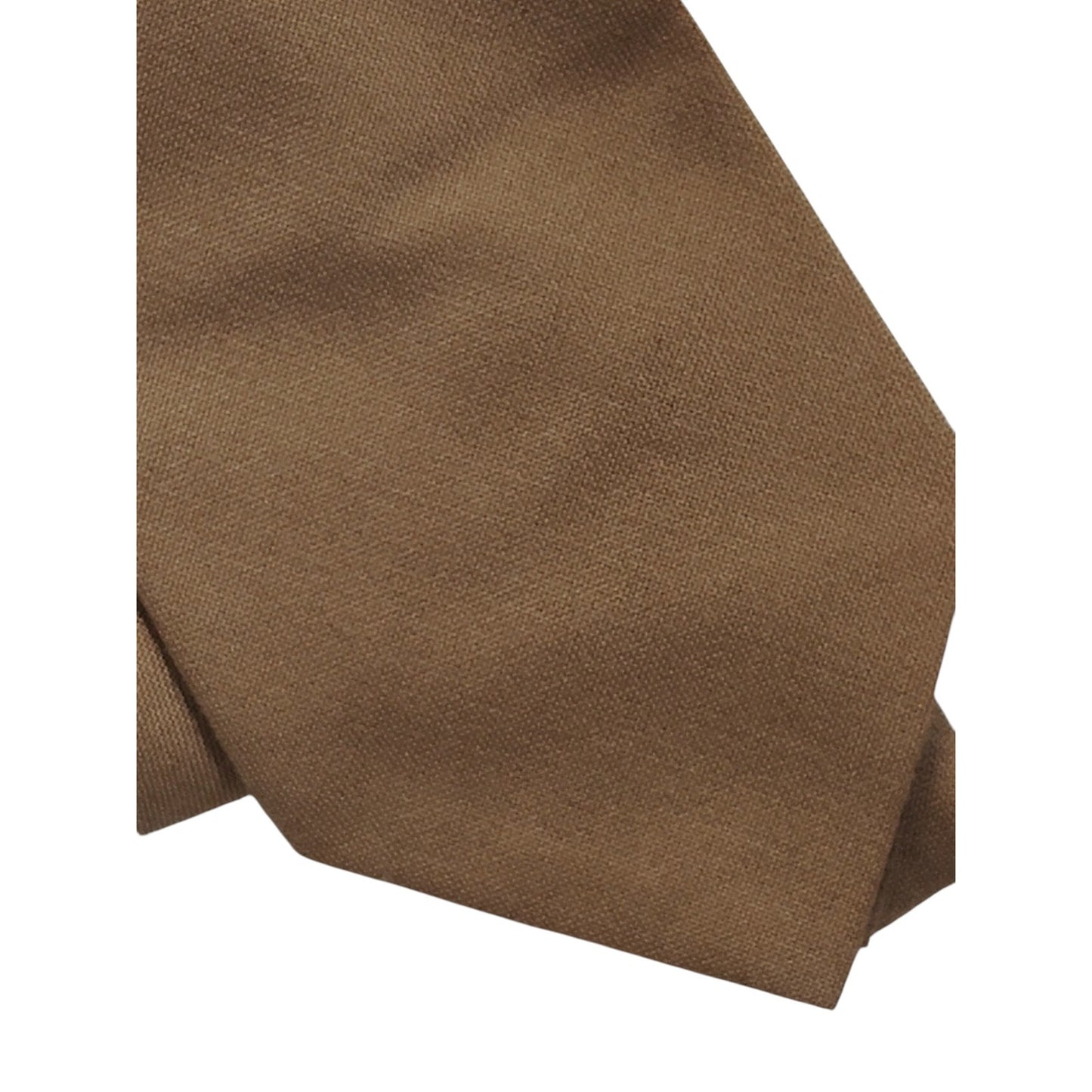 USMC Khaki Service Tie 3" Wide Vintage 1950s–1970s Wool/Dacron Blend Military Dress Accessory